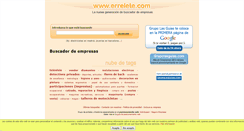 Desktop Screenshot of errelete.com